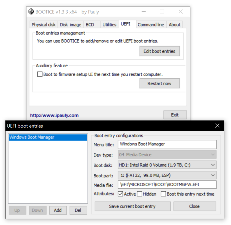 BOOTICE Disk Management jjv360's Blog